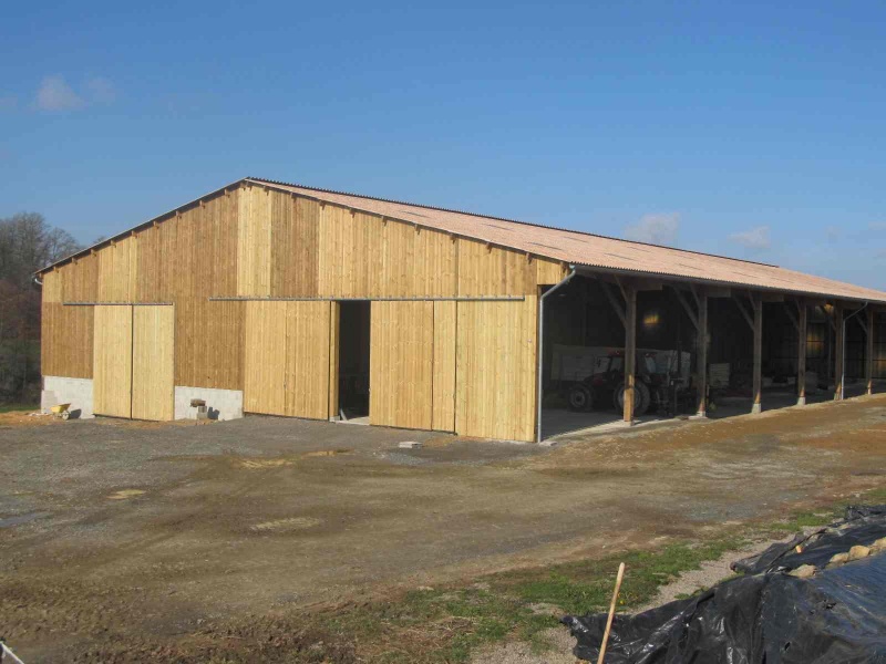 Construction of Large Agricultural Building