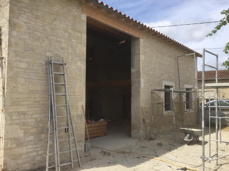 Raising the level of an Opening in Stone Wall