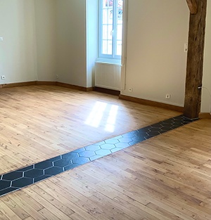Parquet floor renovation 